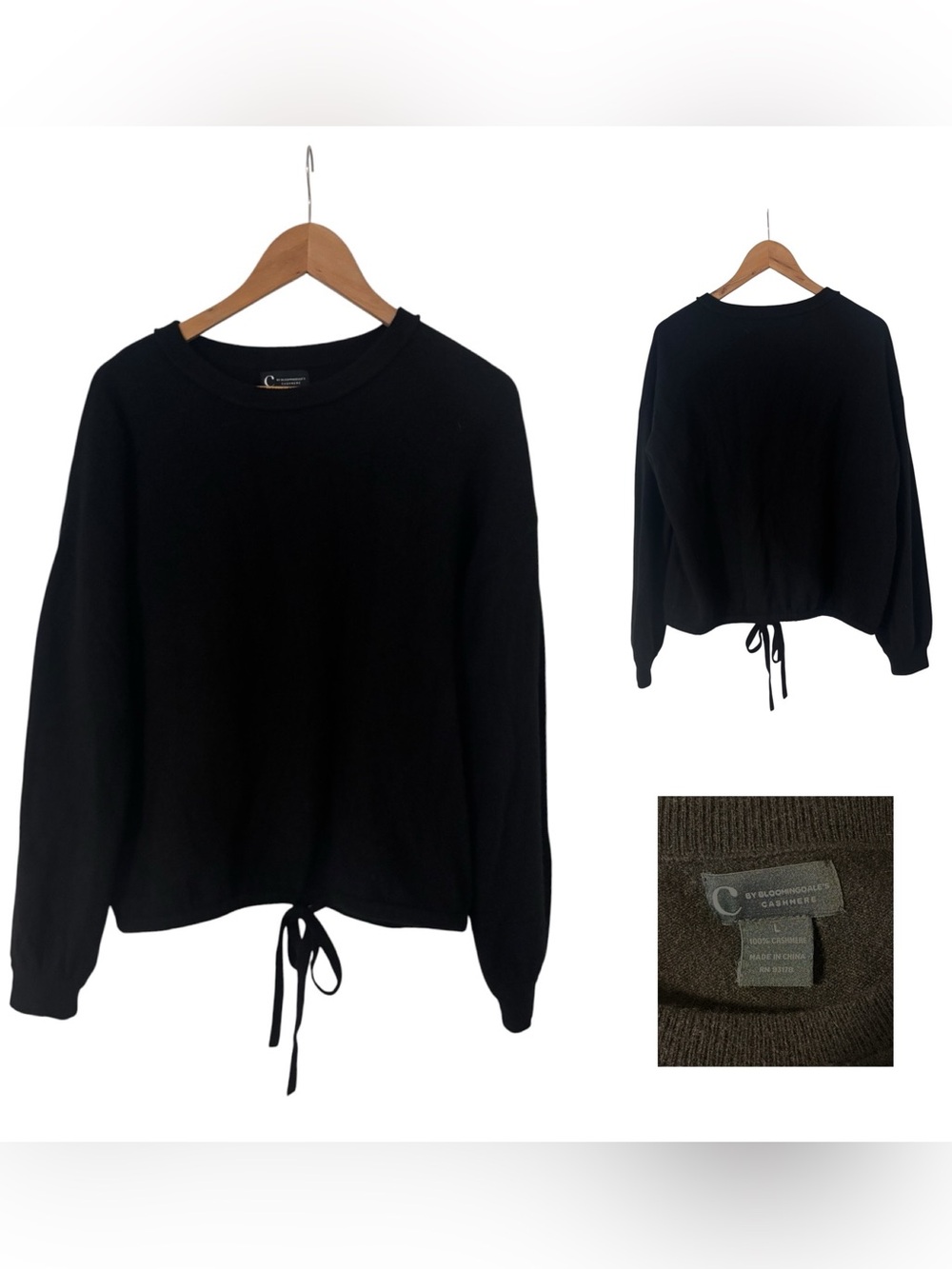 C by Bloomingdale’s 100% Cashmere Sweater